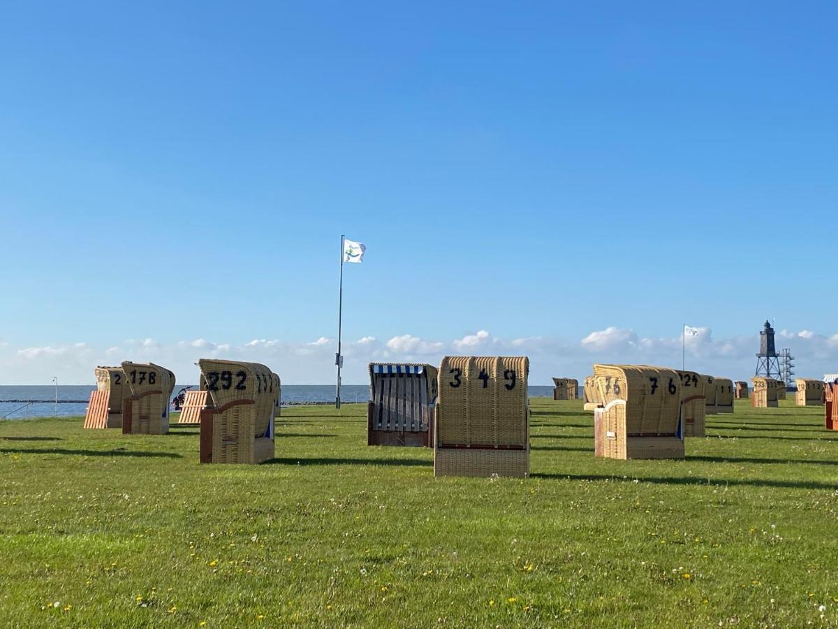 Ferienhaus Kiebitz Dorumer Neufeld Bagian luar foto