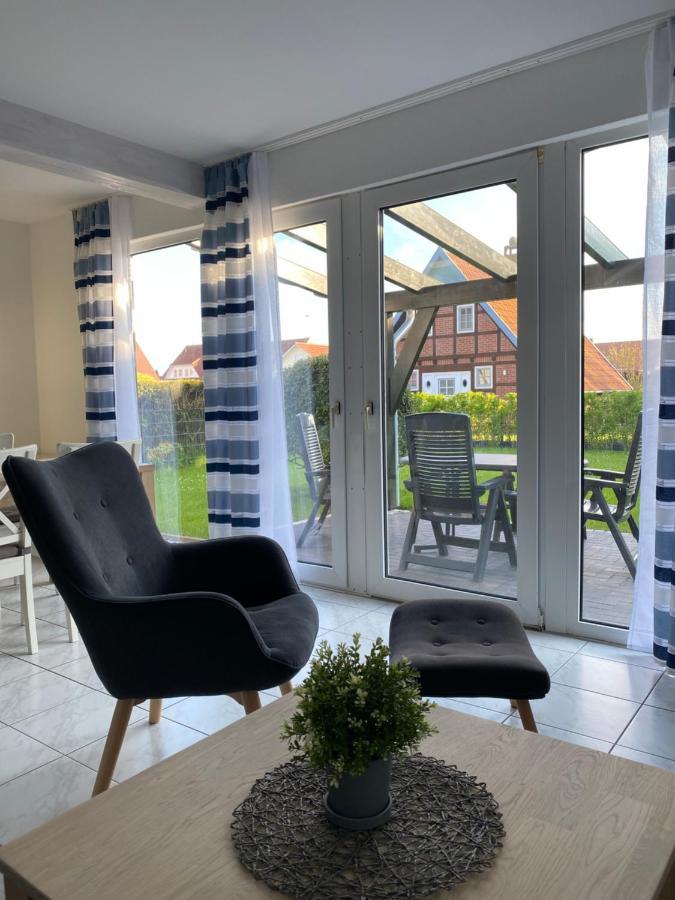 Ferienhaus Kiebitz Dorumer Neufeld Bagian luar foto