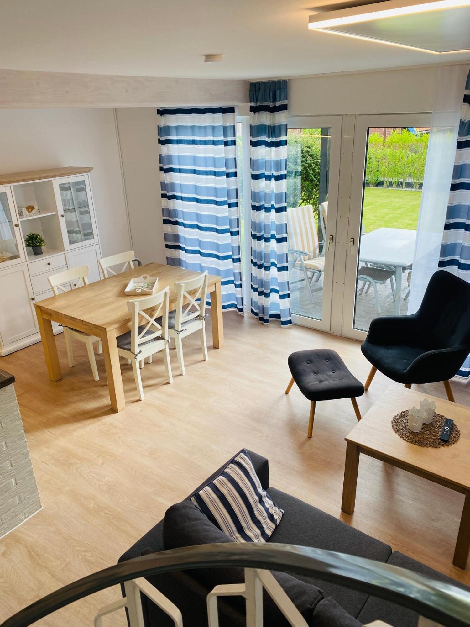Ferienhaus Kiebitz Dorumer Neufeld Bagian luar foto